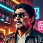 Meta AI transforma a Maradona en un personaje de GTA 5